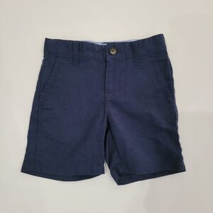 Janie and Jack Navy Blue Linen Shorts Sz 2T